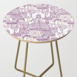 NC State Fair purple Side Table