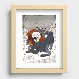 littleBadWitch Recessed Framed Print