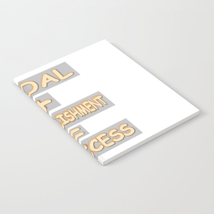  "SUCCESS EQUATION" Cute Expression Design. Buy Now Notebook