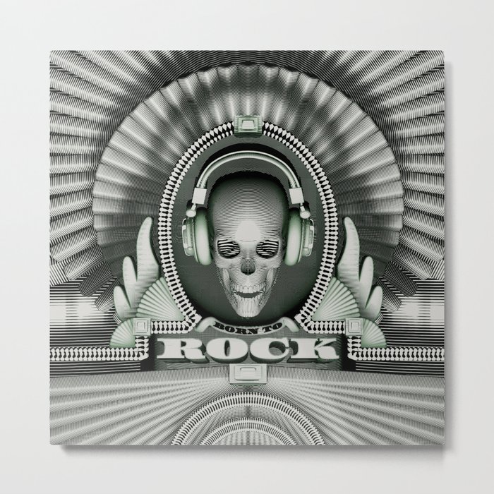 Currency of Rock / Accept no substitutes Metal Print