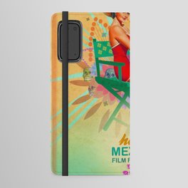 mexican pinup girl Android Wallet Case