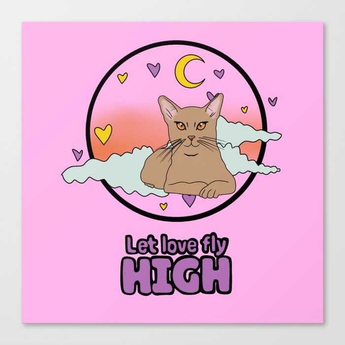 Love high  Canvas Print