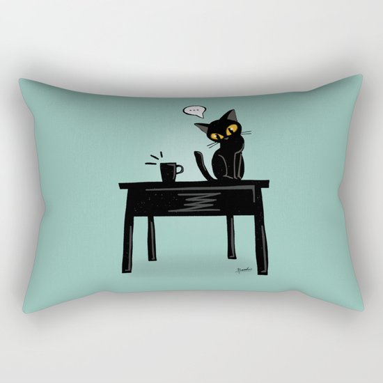 Drop it down Rectangular Pillow