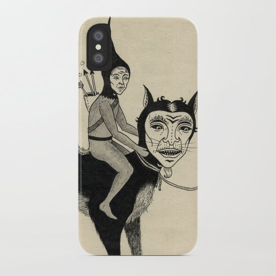 The Capture of the Beast iPhone Case
