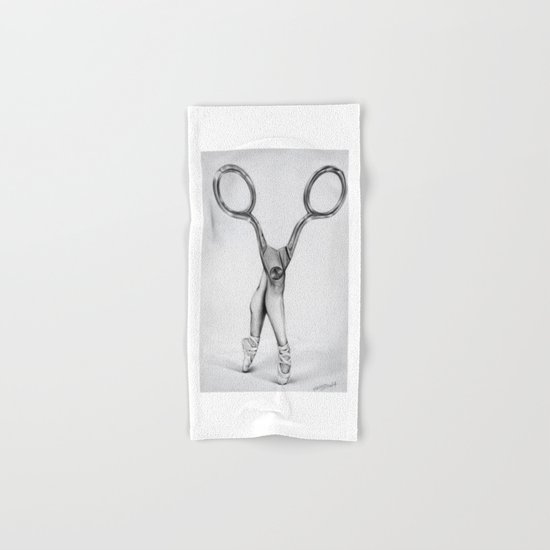 Scissors Hand & Bath Towel