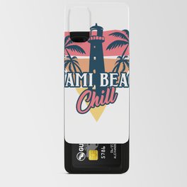 Miami beach chill Android Card Case