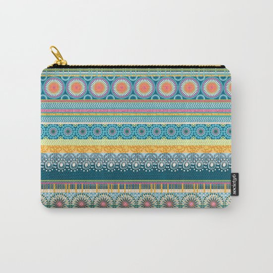 Blue Streaks Carry-All Pouch