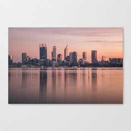 Perth City Sunrise Canvas Print