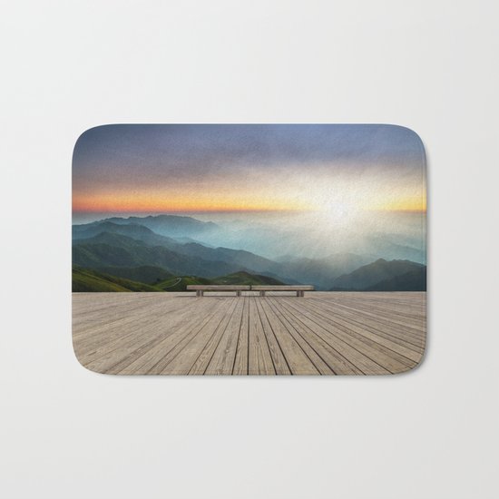 Wugong Mountain, China Bath Mat