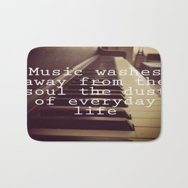 Music Bath Mat