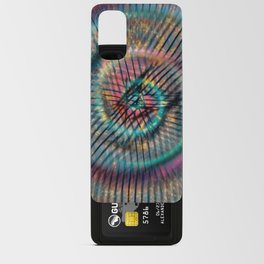Color Sound-2 (rainbow gasoline spiral splatter) Android Card Case