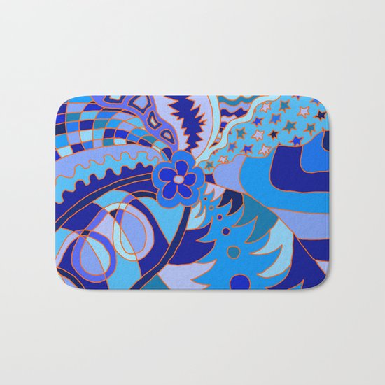Abstract 30 Bath Mat