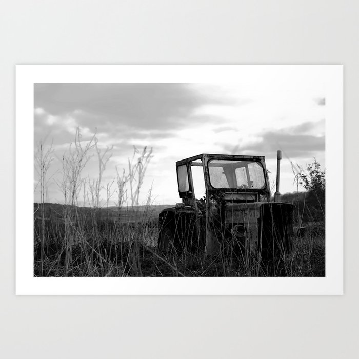 Lost Traction Art Print