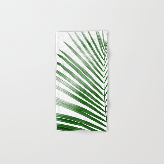 Palm print hand towel sales