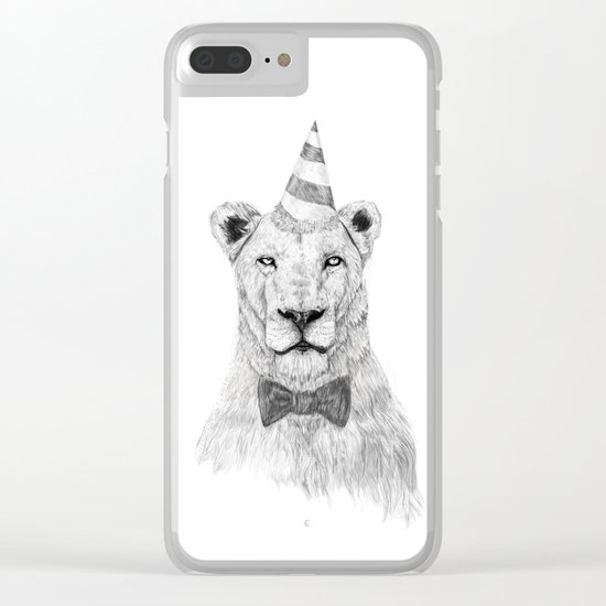 Get the party started Clear iPhone Case