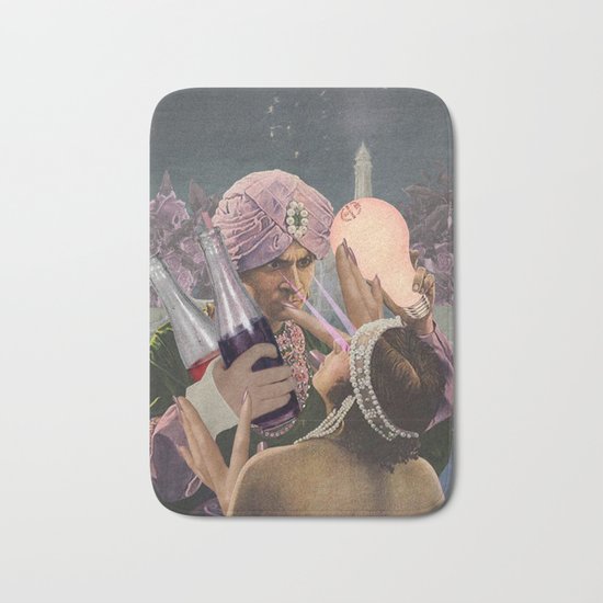 MEET ME IN THE GARDEN Bath Mat