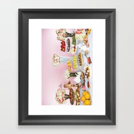 Pastry Party  Framed Art Print