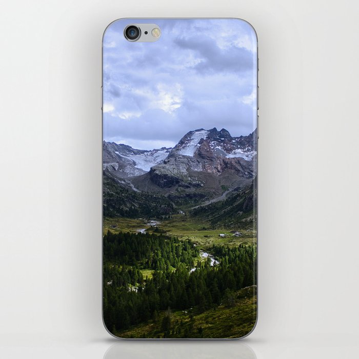 Mountains and lakes iPhone Skin