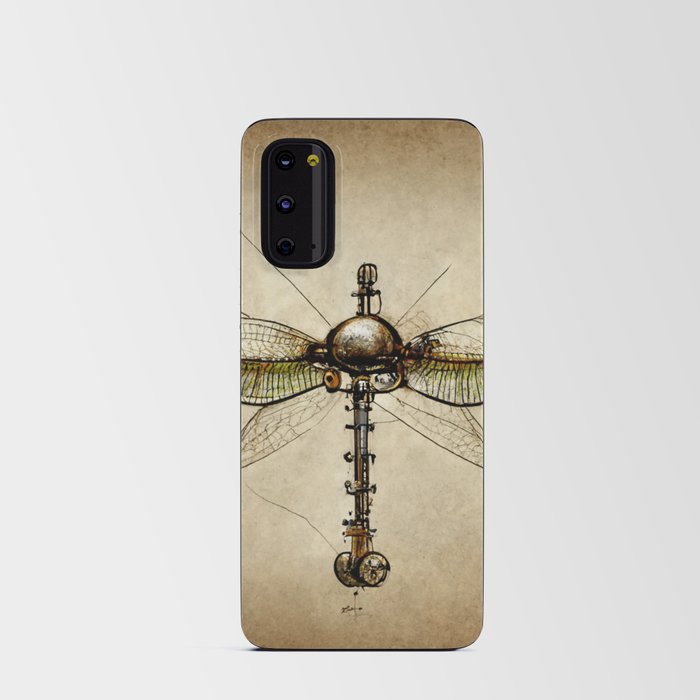 Steampunk mechanical Dragonfly no.1 Android Card Case