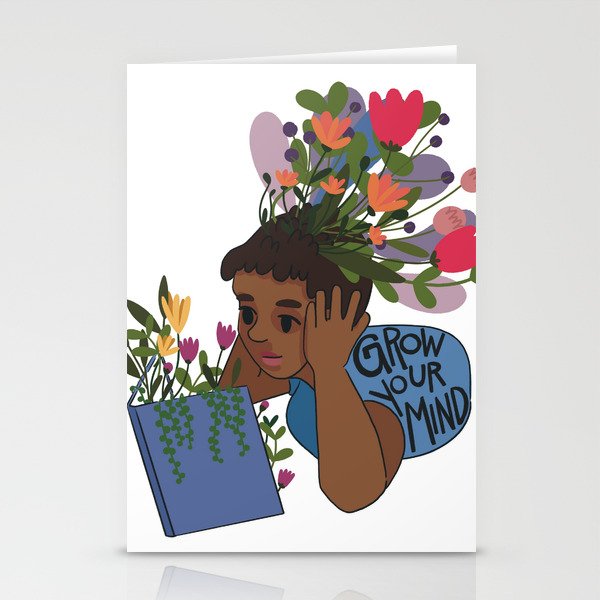 Grow Your Mind Stationery Cards