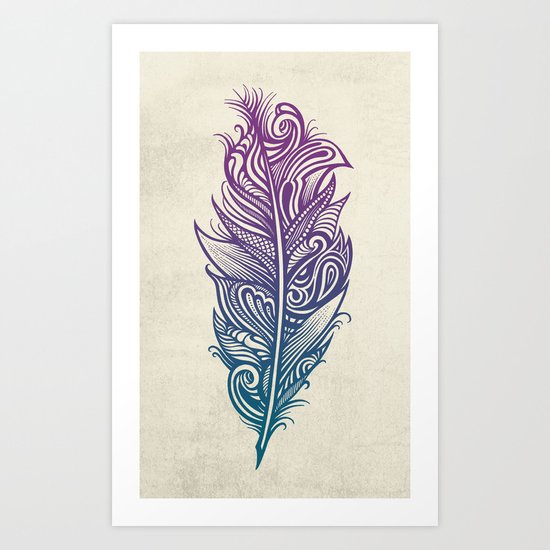 Supreme Plumage Art Print