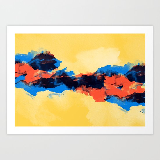 Tectonic Art Print