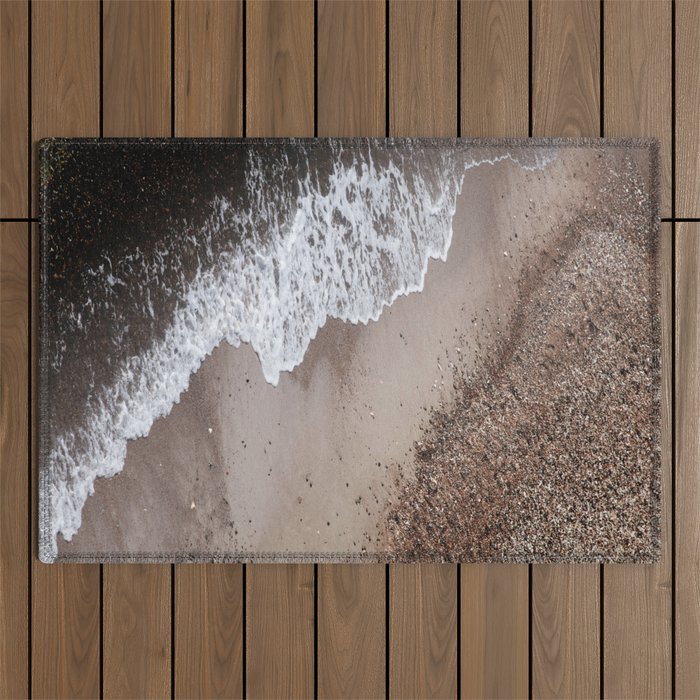 Sea Waves Tranquility #1 #ocean #wall #decor #art #society6 Outdoor Rug