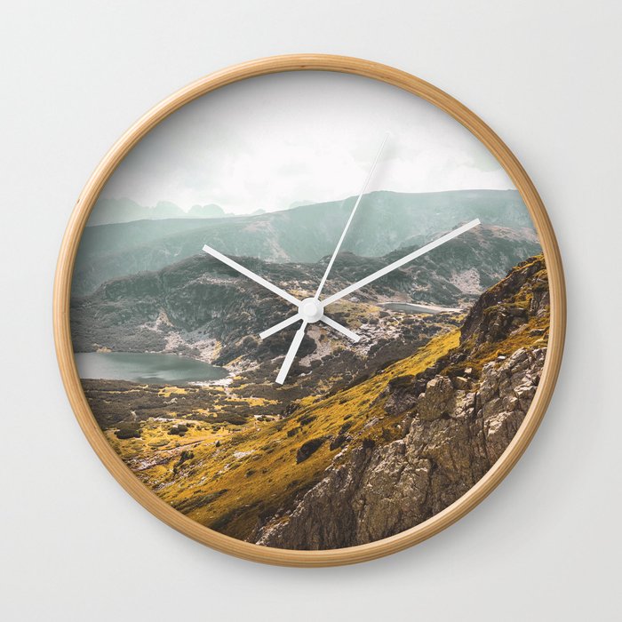 Mountains Wall Clock