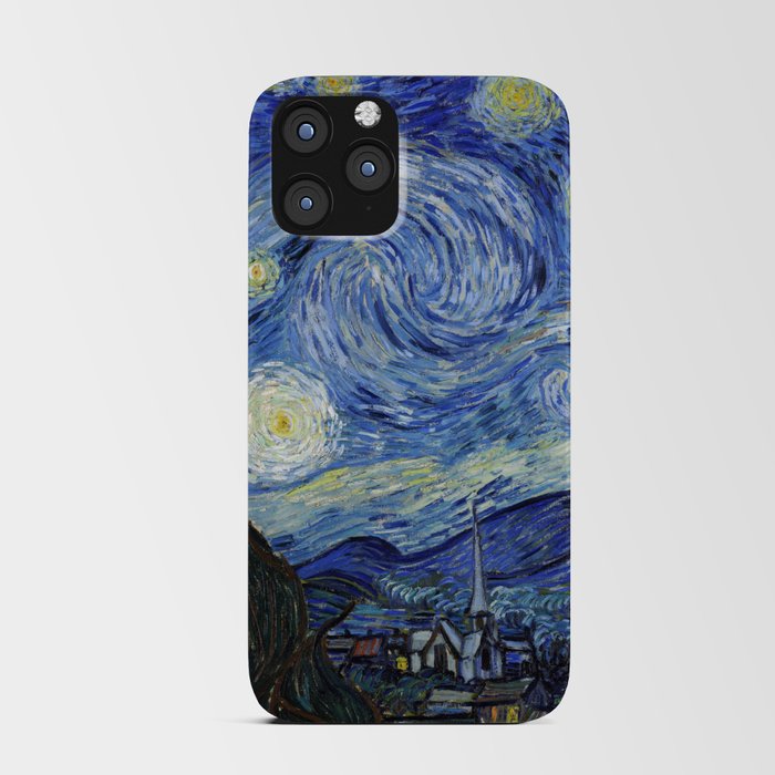 Starry Night by Vincent Van Gogh iPhone Card Case