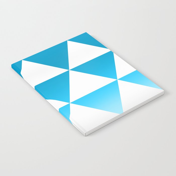 Ombre Triangles Notebook