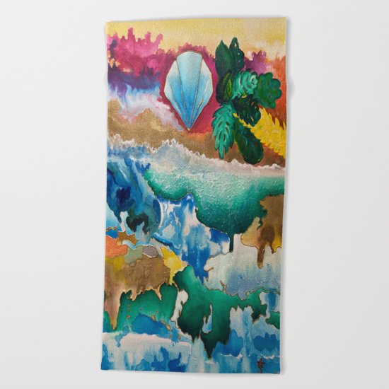 Creations of Light Reflections Beach Towel