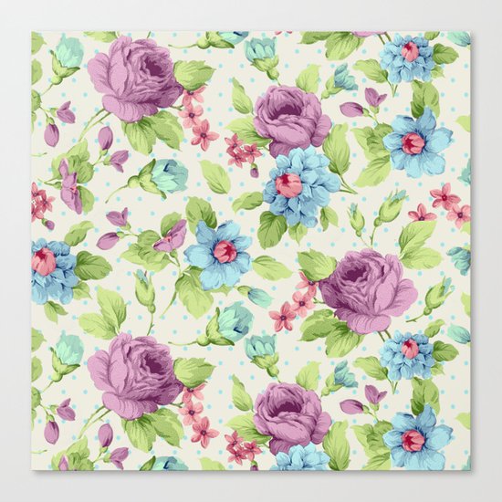 Hopeless Romantic - cream version Canvas Print