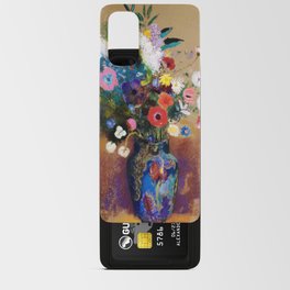 Odilon Redon Bouquet of Flowers Android Card Case