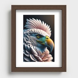 The Beautiful Eagle Recessed Framed Print