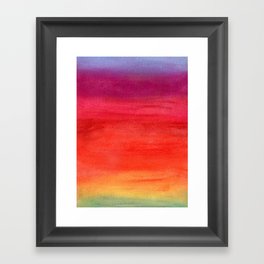 Sunrise Gradient I  Framed Art Print