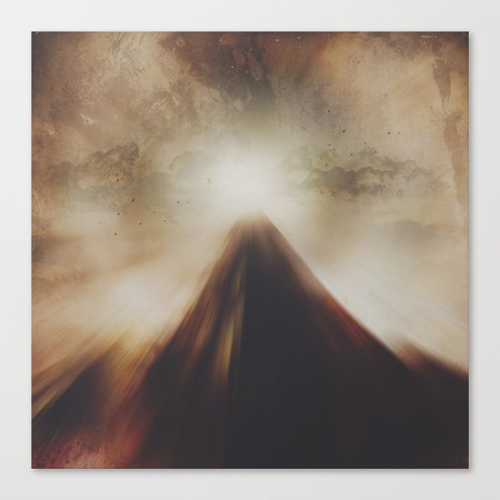 The mountains we climb Canvas Print