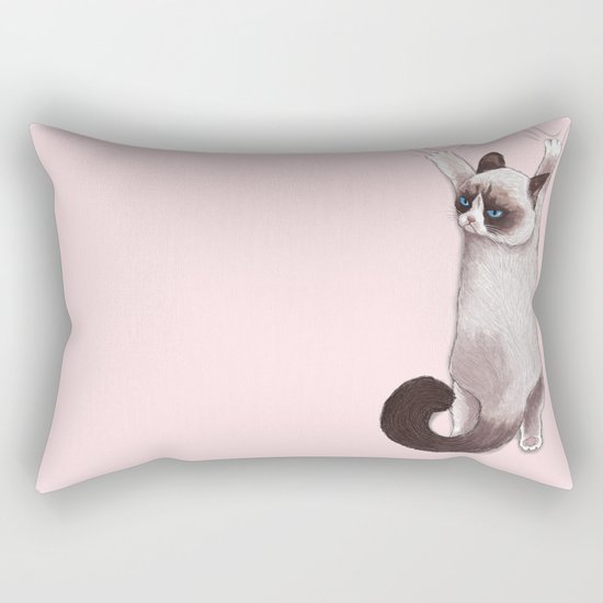 Grumpy Hang Rectangular Pillow