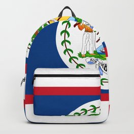 Belize Flag Backpack | Flag, Digital, Political, Belize, Graphicdesign 