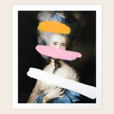 Brutalized Gainsborough 2 Art Print