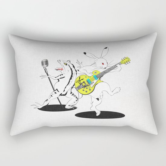 Music to Jump -鳥獣GIGA2015- Rectangular Pillow