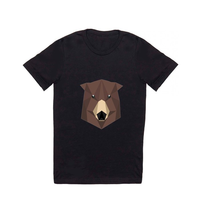 BROWN BEAR - GEOMETRIC T Shirt
