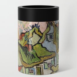 Vincent van Gogh "Houses and Figure'" Can Cooler