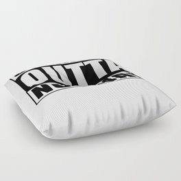 Straight Outta Norway Floor Pillow