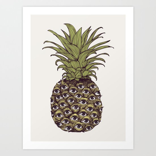 Eyes Art Print