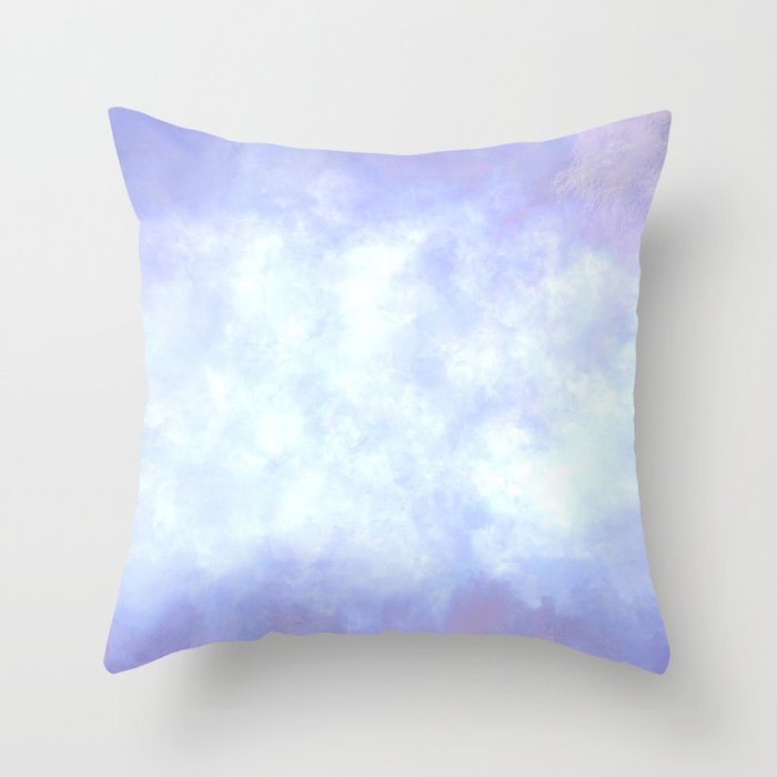 Lavender Sky Throw Pillow