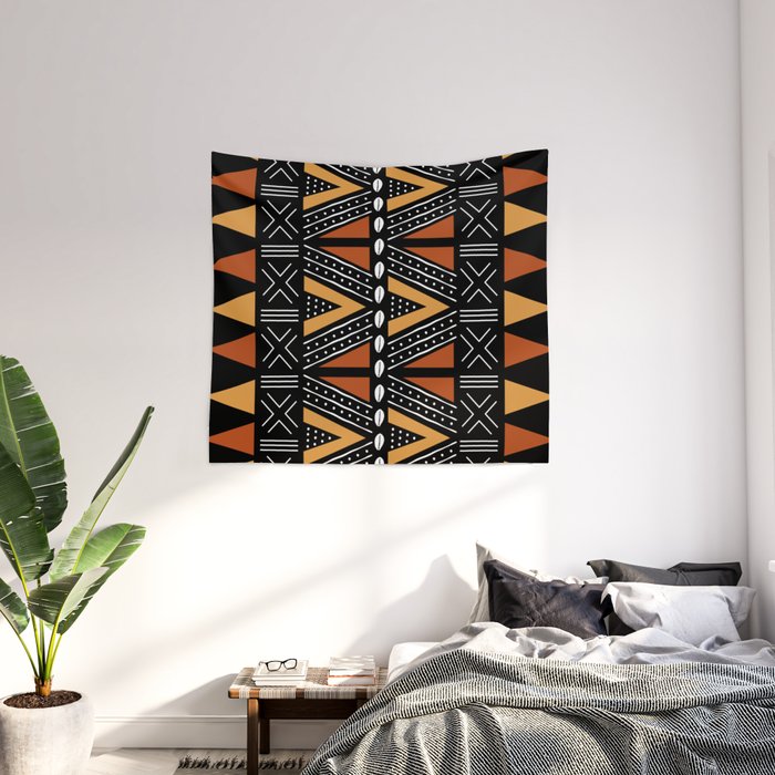 Mudcloth wall sales art