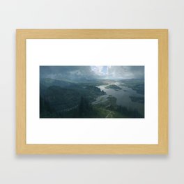 Arkham Framed Art Print