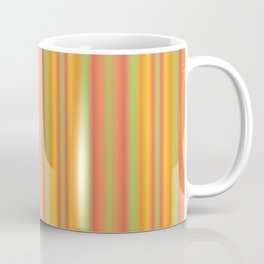 Gradient Lines Melon Coffee Mug