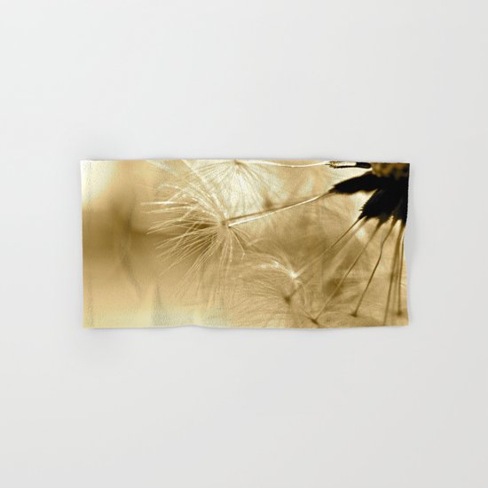 Diana's Dandelion Sepia Hand & Bath Towel