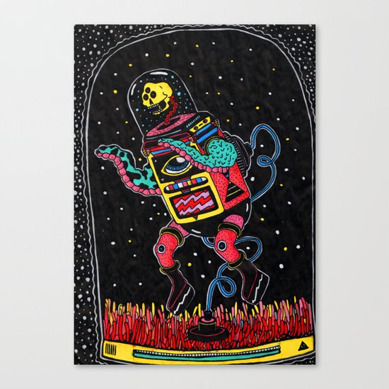 lo de adentro Canvas Print